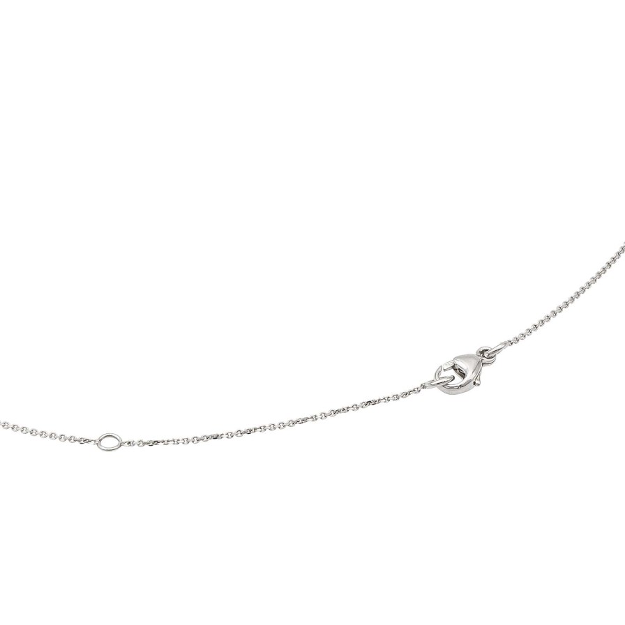 Nos Bijoux Non signé  | Collier Aile D'Ange Or Blanc Diamant