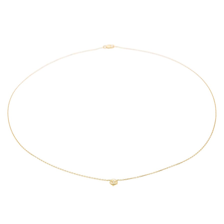 Nos Bijoux Non signé  | Collier Or Jaune Diamant